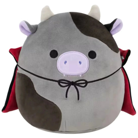 Squishmallows - Halloween Edition Dracula Costume Bridgette the Cow Plush (12