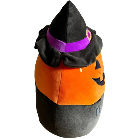 Squishmallows - Halloween Edition Witch Hat Paige the Jack-O’-Lantern Pumpkin Plush (15.75