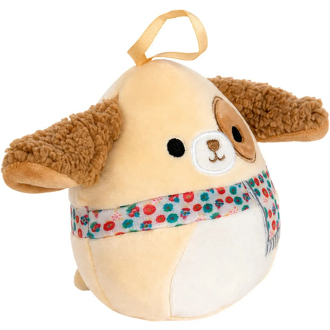 Squishmallows - Harris the Dog Holiday Ornament Plush (4.5