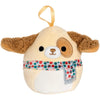 Squishmallows - Harris the Dog Holiday Ornament Plush (4.5