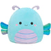 Squishmallows - Heather the Dragonfly Plush (9.5") - Kellytoy - (2021)