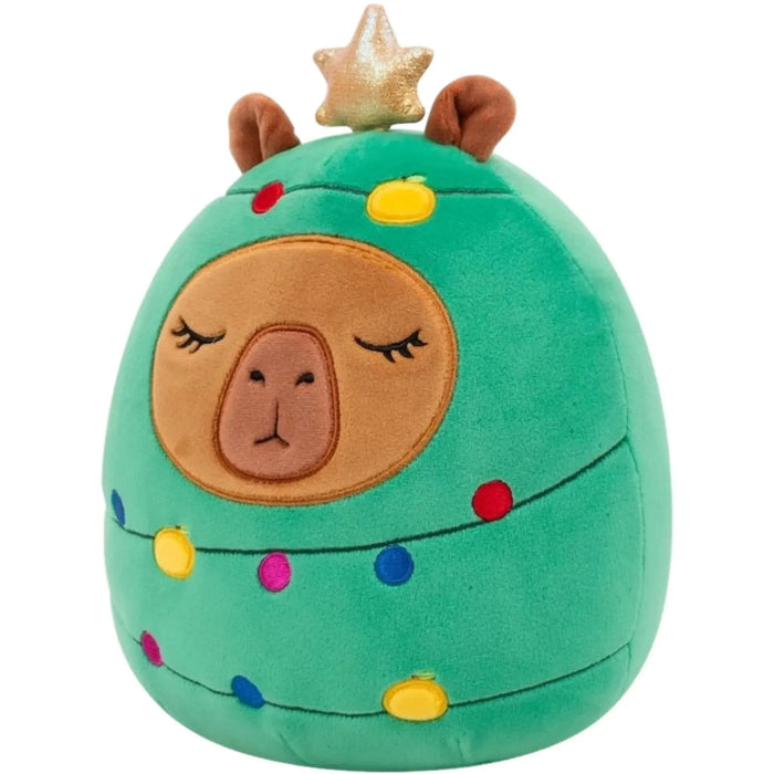 Squishmallows - Holiday Edition Christmas Tree Costume Lijjian the Capybara Plush (12") - Jazwares - (2025)