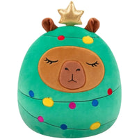 Squishmallows - Holiday Edition Christmas Tree Costume Lijjian the Capybara P...- Image 1