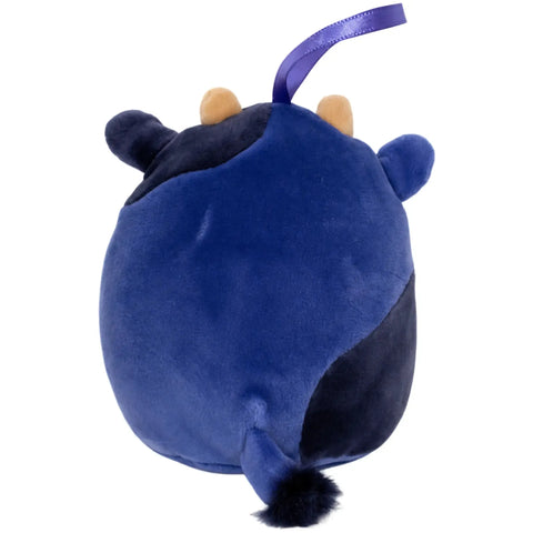 Squishmallows - Ingred the Cow Holiday Ornament Plush (4