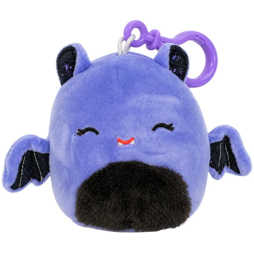 Squishmallows - Joldy the Bat Clip-On Plush (3.5") - Kellytoy - Halloween Squad - (2023)