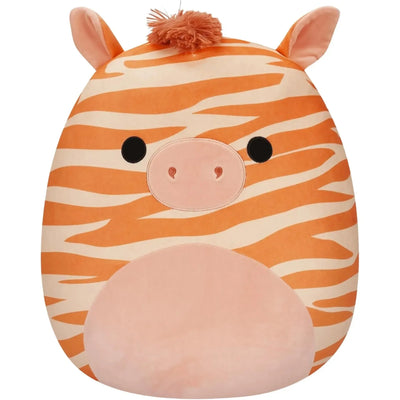 Squishmallows - Josue the Orange Striped Zebra Plush (12
