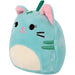Squishmallows - Jules the Cat Holiday Ornament Plush (4") - Kellytoy - Holiday Bright Squad - (2021)