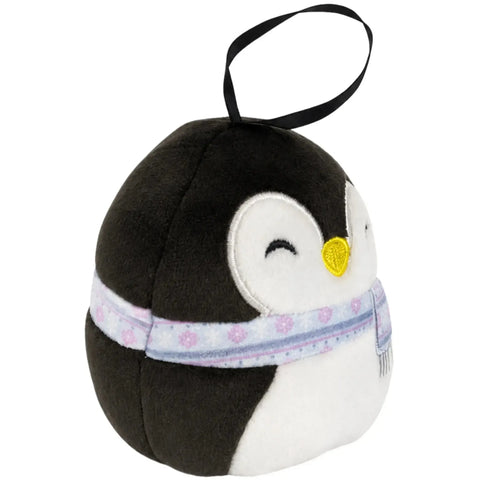 Squishmallows - Luna the Penguin Version 2 Holiday Ornament Plush (4