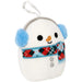 Squishmallows - Manny the Snowman Holiday Ornament Plush (4.5") - Kellytoy - Holiday Classic Collection - (2022)