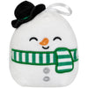 Squishmallows - Manny the Snowman Version 2 Holiday Ornament Plush (4.5