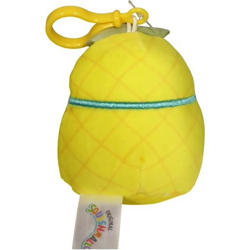 Squishmallows - Maui the Pineapple Mini Plush Clip-On Keychain (3.5") - Jazwares - (2022)