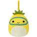 Squishmallows - Maui the Pineapple Mini Plush Clip-On Keychain (3.5") - Jazwares - (2022)