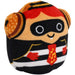Squishmallows [McDonald’s] - Hamburglar Plush (3") - Kellytoy - McDonald’s Squad - (2023)
