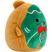 Squishmallows - Mork the Gingerbread Shark Plush (4") - Jazwares - Holiday Mystery Squad - (2024)