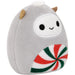 Squishmallows - Nissa the Peppermint Yeti Plush (4") - Kellytoy - Holiday Squad - (2023)