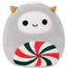 Squishmallows - Nissa the Peppermint Yeti Plush (4") - Kellytoy - Holiday Squad - (2023)
