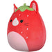 Squishmallows - Olma Strawberry Cat Plush (13") - Official Jazwares - Original Series