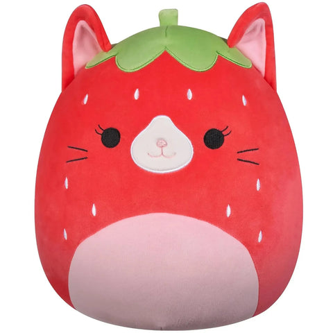 Squishmallows - Olma Strawberry Cat Plush (13