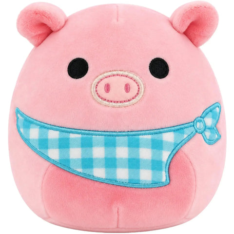 Squishmallows - Peter the Pig Plush with Blue Bandana (8