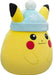 Squishmallows [Pokémon] - Huge Pikachu with Blue Hat Holiday Winter Plush (14") - Jazwares
