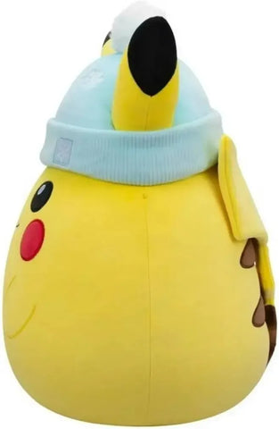 Squishmallows [Pokémon] - Huge Pikachu with Blue Hat Holiday Winter Plush (14
