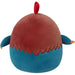 Squishmallows - Reed the Rooster Mini Plush Clip-On Keychain (3.5") - Jazwares - (2023)