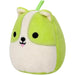 Squishmallows - Reginald the Corgi Holiday Ornament Plush (4.5") - Kellytoy - Holiday Bright Squad - (2021)