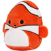 Squishmallows - Ricky the Clownfish Plush (2.5") - Jazwares - Squishville Mystery Sealife Squad - (2021)