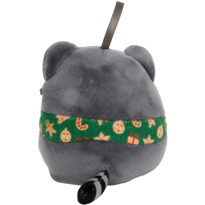 Squishmallows - Rocky the Raccoon Holiday Ornament Plush (4") - Kellytoy - Holiday Winter Collection - (2023)