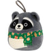 Squishmallows - Rocky the Raccoon Holiday Ornament Plush (4") - Kellytoy - Holiday Winter Collection - (2023)