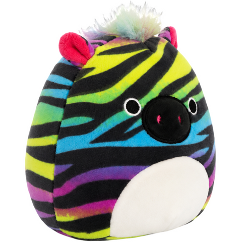 Squishmallows - Safiyah the Rainbow Zebra Plush (5