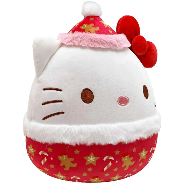 Squishmallows [Sanrio: Hello Kitty & Friends] - Christmas Edition Santa Hat Gingerbread Outfit Hello Kitty Plush (9.25") - Jazwares - (2025)