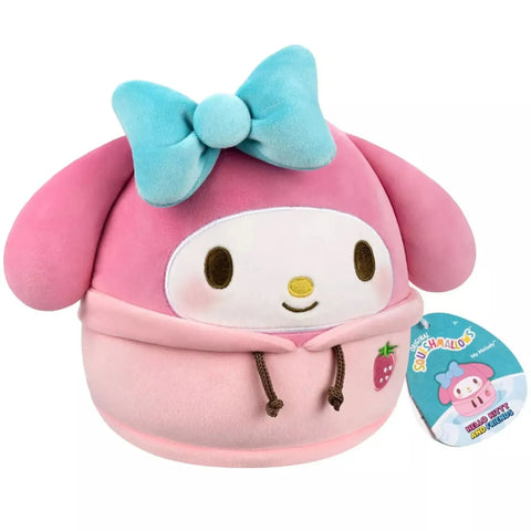 Squishmallows [Sanrio: Hello Kitty & Friends] - Pink Dabodabo Hoodie My Melody Plush (8.5