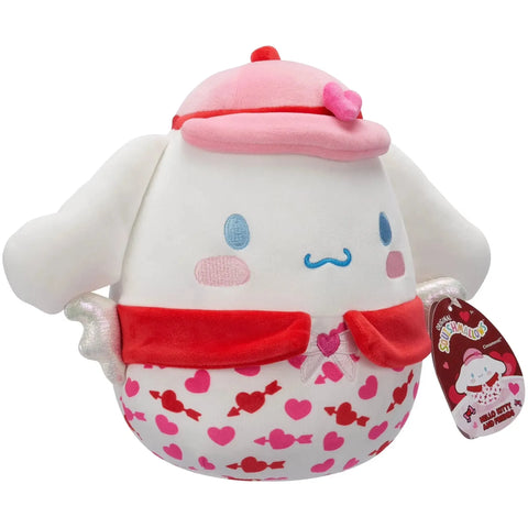 Squishmallows [Sanrio: Hello Kitty & Friends] - Valentine's Day Cinnamoroll Plush (9