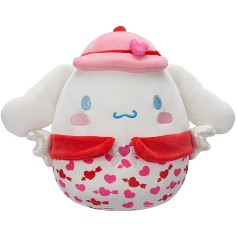 Squishmallows [Sanrio: Hello Kitty & Friends] - Valentine's Day Cinnamoroll Plush (9