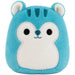 Squishmallows - Santiago the Blue Squirrel Plush (2") - Jazwares - Squishville Series - (2023)