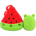 Squishmallows - Scented Mini Frog Plush with Watermelon Pouch Clip-On Plush Set (2.5"/3.5") - Jazwares