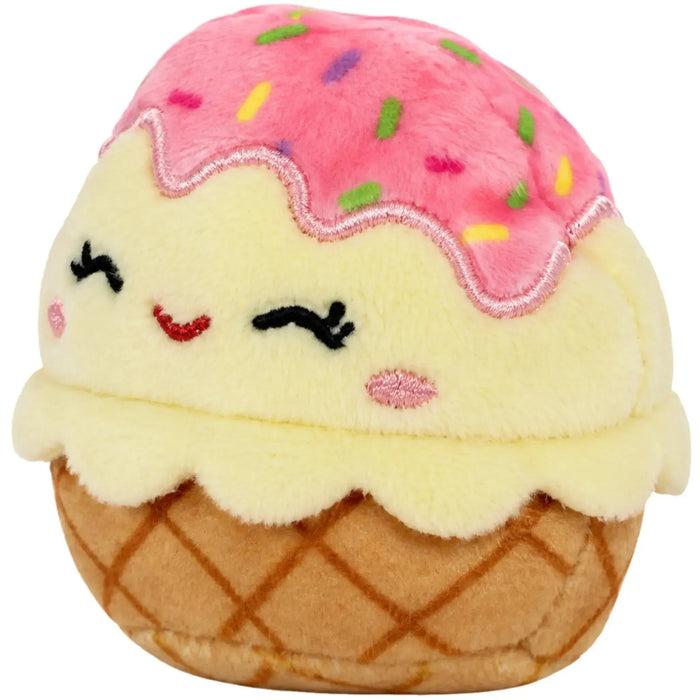 Squishmallows - Shannon the Ice Cream Plush (2.5") - Jazwares - Squishville Foodie Squad - (2023)