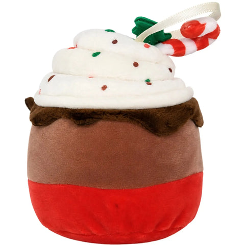 Squishmallows - Sivi the Hot Chocolate Holiday Ornament Plush (4