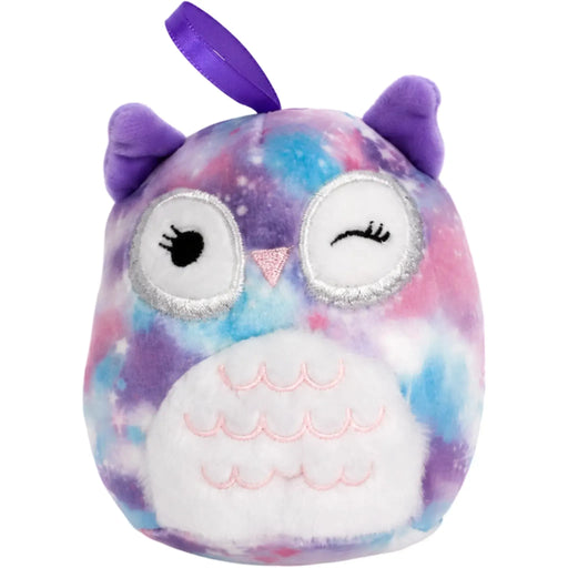 Squishmallows - Solina the Owl Holiday Ornament Plush (4") - Kellytoy - Fantasy Collection - (2023)