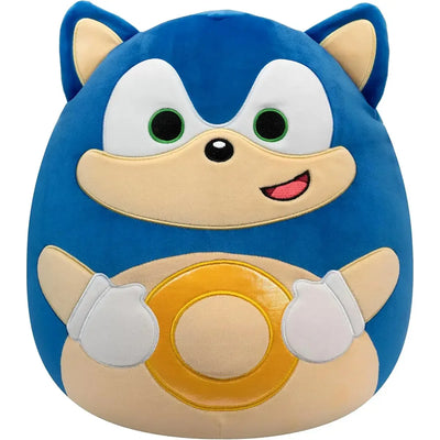 Squishmallows [Sonic the Hedgehog] - Cute Sonic with Gold Ring Plush (8