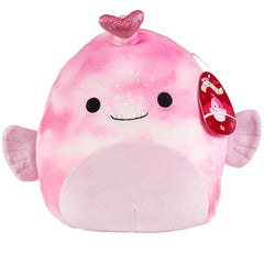 Squishmallows - Sy the Anglerfish Plush (6.75") - Kellytoy - Valentines Squad - (2024)