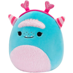 Squishmallows - Valentine’s Edition Alijoon the Blue Yeti with Heart Headband Plush (12") - Jazwares - (2024)