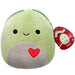 Squishmallows - Valentine's Edition Herb the Mint Green Turtle Plush (8.5") - Jazwares - (2024)