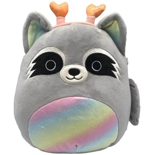 Squishmallows - Valentine's Edition Max the Gray Raccoon Plush (9.25") - Jazwares - (2024)