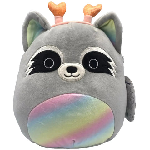 Squishmallows - Valentine's Edition Max the Gray Raccoon Plush (9.25