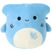 Squishmallows - Valentine’s Edition Nitro the Light Blue Hammerhead Shark Plush (5") - Jazwares - (2022)
