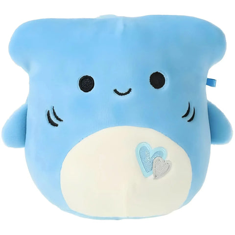 Squishmallows - Valentine’s Edition Nitro the Light Blue Hammerhead Shark Plush (5