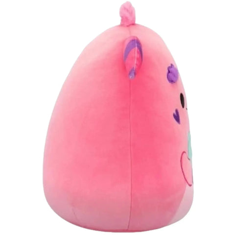 Squishmallows - Valentine’s Edition Purple Heart with Teal Drip Mont Plush (12