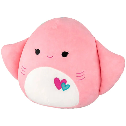 Squishmallows - Valentine’s Edition Saxa the Pink Stingray Plush (5